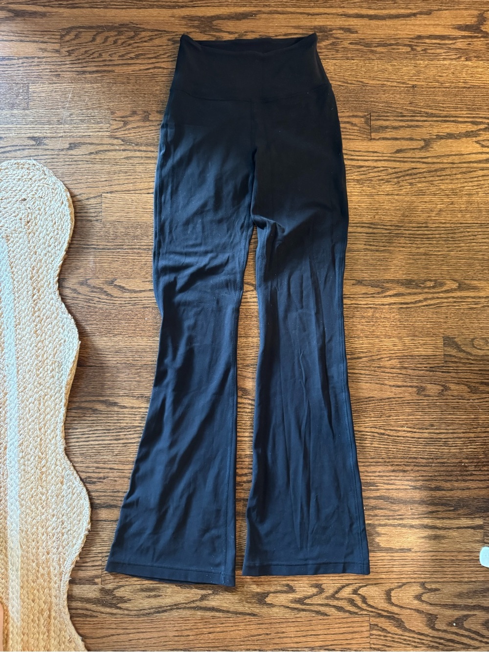 lululemon athletica Black Flare Leggings